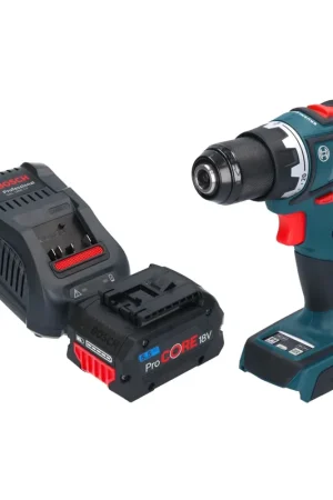 Soldes Bosch GSR 18V-90 C Professional Perceuse-visseuse sans fil 18 V 64 Nm Brushless + 1x batterie ProCORE 5,5 Ah + chargeur