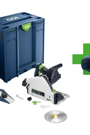 Festool TSC 55 KEB-Basic 100Y Limited Edition Scie plongeante sans fil 18 / 36 V ( 2x 18 V ) 160 mm Brushless ( 578223 ) + Systainer - sans batterie, sans chargeur Commander Vite