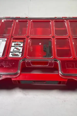 Qbrick System PRO Organizer 200 RED ULTRA HD empilable 452 x 296 x 79 mm 6 l IP54 avec 8 inlays Prix Cassé
