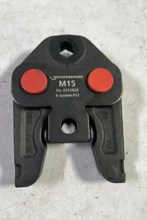 Usine Directe Rothenberger Mâchoire de presse Standard M15 pour machines à presser ROMAX 4000 ( 015102X )