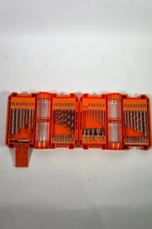WellCut Set de 51 embouts de perçage et de vissage en acier HSS, avec porte-embouts magnétique & coffret de rangement portable ( WC-DB51U ) Super Prix