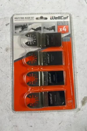 Commander Maintenant WellCut MT-4 Multi Tool Set de 4 lames pour outils multifonctions OIS Long life