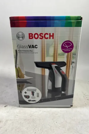 Bosch GlassVac Fenstersauger + Glass-VAC Ersatz-Mikrofaserlappen - Gebraucht Prix Choc