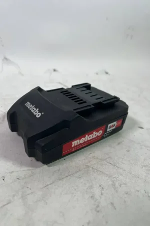 Metabo Li-Power Batteriepack 18 V 2,0 Ah CAS Li-Ion Batterie ( 625596000 ) avec indicateur de charge Marque