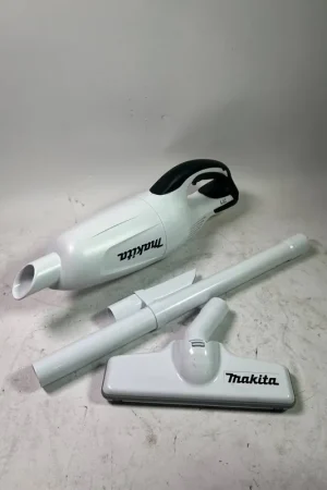 Solde Makita DCL 180 ZW 18V Li-ion Akku-Staubsauger Weiß Solo - Leicht Gebraucht
