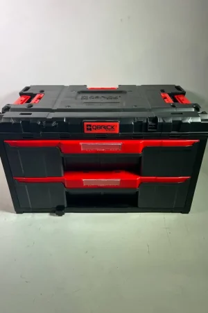 Livraison Express Qbrick System ONE Drawer 2 Toolbox 2.0 Boîte à outils 587 x 380 x 340 mm 29 l avec deux tiroirs