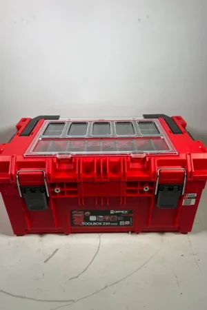 Qbrick System PRIME Toolbox 250 Expert RED ULTRA HD Custom avec organiseur empilable 535 x 327 x 277 mm 26 l IP66 avec 5 inlays et 10 séparateurs Prix Choc