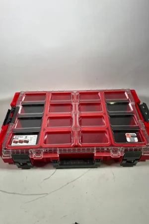 Offre Spéciale Qbrick System ONE Organizer XL 2.0 RED ULTRA HD Custom 582 x 387 x 131 mm 13,5 l IP66 avec 8 inlays et 6 séparateurs