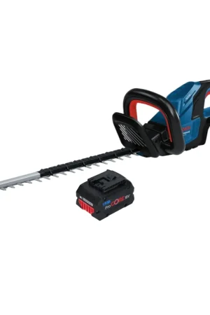 Dernier Modèle Bosch GHE 18V-50 Professional Taille-haies sans fil 18 V 50 cm Brushless + 1x batterie ProCORE 5,5 Ah - sans chargeur