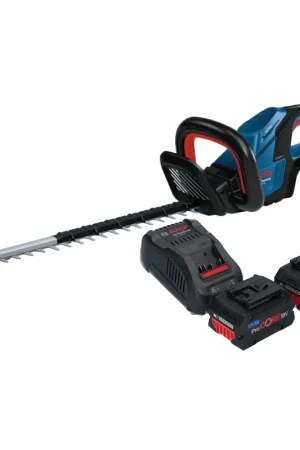 Bosch GHE 18V-50 Professional Taille-haies sans fil 18 V 50 cm Brushless + 2x batterie ProCORE 5,5 Ah + chargeur Prix Choc