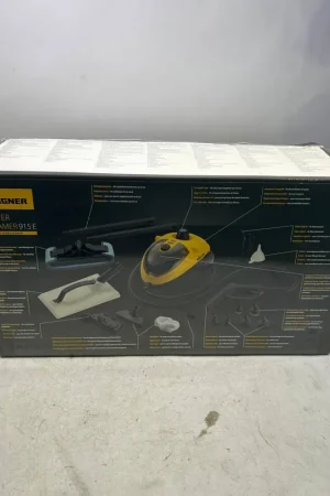 Wagner Power Steamer 915 E Nettoyeur à vapeur 1500 Watt 1,2 litre ( 2452622 ) + accessoires Pas Cher
