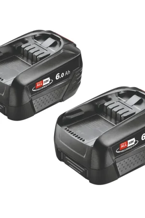 Authentique Bosch 2x PBA 18V 6.0Ah W-C Batterie 18 V 6,0 Ah POWER FOR ALL ( 2x 1600A00DD7 )