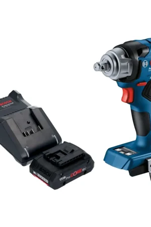Bosch GDS 18V-330 HC Professional Visseuse à choc sans fil 18 V 330 Nm 1/2" Brushless + 1x batterie ProCORE 4,0 Ah + chargeur Quantité Limitée