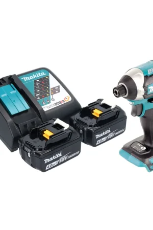 Acheter Direct Makita DTD 154 RM Clé à choc sans fil 18 V 175 Nm 1/4" Brushless + 2x batterie 4,0 Ah + chargeur