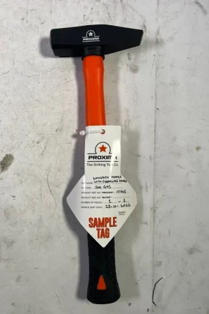 Schlosserhammer, 500 g, Fiberglasgriff - Neuwertig Achat Immédiat