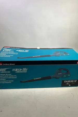 Prix Réduit Makita DUB 361 Z 2x 18 V / 36 V Akku Laubbläser Gebläse Solo - ohne Zubehör, ohne Akku, ohne Ladegerät - Leicht Gebraucht