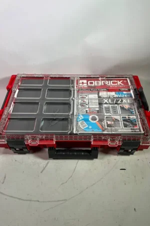 Qbrick System ONE Organizer XL 2.0 MFI RED Ultra HD Custom Organizer 582 x 387 x 131 mm 13,5 l stapelbar IP66 Meilleur Choix