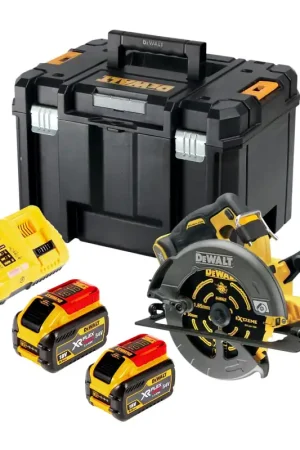 Scie circulaire sans fil 54V XR FlexVolt 190 mm Brushless + lame + TSTAK DeWALT DCS 578 NT - sans batterie, sans chargeur Commander Vite