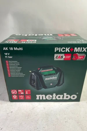 Metabo AK 18 Multi Compresseur à batterie 18 V 11 bar Solo ( 600794850 ) - sans batterie, sans chargeur Acheter En Ligne