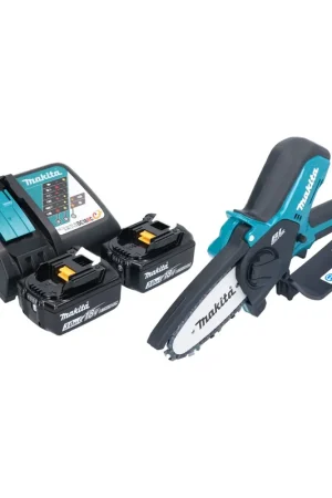 Paiement Sécurisé Makita DUC 101 Z Trononneuse d'elagage sans fil 18 V 10 cm Brushless Solo - sans batterie, sans chargeur