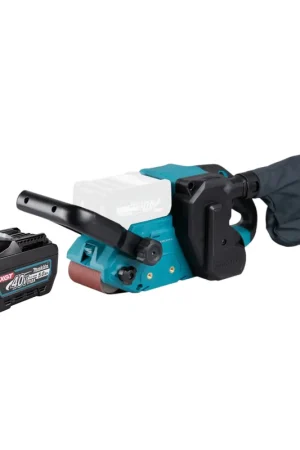 Makita BS 001 GT1 Ponceuse à bande sans fil 40 V max. 76 x 533 mm Brushless + 1x batterie 5,0 Ah - sans chargeur Bon Marché