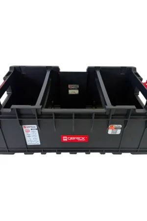 Bon Plan Qbrick System ONE Box 1.0 Plus Bac gerbable 576 x 359 x 237 mm 35 l gerbable ( ancienne version ) sans inserts filetés