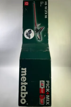 Solde Metabo HS 18 LTX 55 Taille-haie sans fil 53cm Solo 18V - sans batterie, sans chargeur (601718850)