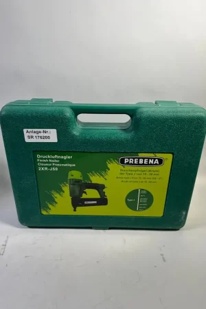 Prebena 2XR-J50 Cloueur pneumatique pour pointes avec Coffret de transport Paiement Sécurisé