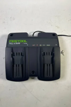 Satisfait Ou Remboursé Festool TCL 6 DUO Chargeur rapide 2x6A 10,8V-18V (577017)