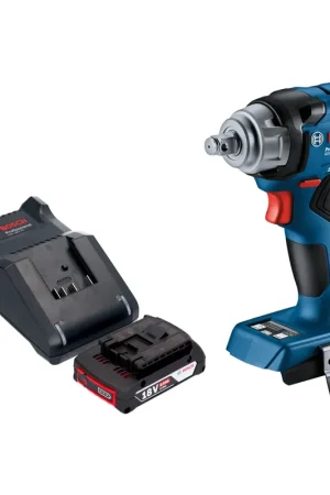 Bosch GDS 18V-330 HC Professional Visseuse à choc sans fil 18 V 330 Nm 1/2" Brushless + 1x batterie 2,0 Ah + chargeur Quantité Limitée