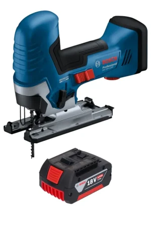 Expédition Rapide Bosch GST 18V-125 S Professional Scie sauteuse sans fil 18 V 125 mm Brushless + 1x batterie 5,0 Ah - sans chargeur