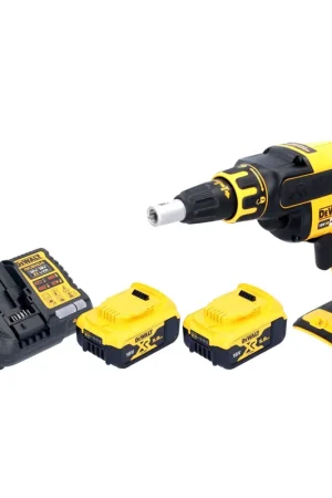 DeWalt DCF 620 P2 Visseuse pour cloisons sèches sans fil 18 V 30 Nm Brushless + 2x batterie 5,0 Ah + chargeur Prix Cassé