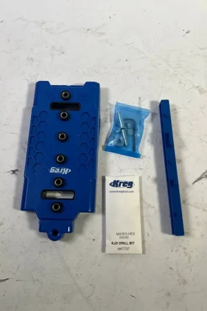 Affaire À Saisir Kreg LR32 Lochreihen Bohrschablone 32 mm blau - Leicht Gebraucht