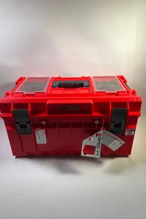 Qbrick System ONE 350 2.0 Profi RED ULTRA HD Custom Mallette à outils modulaire organisateur 585 x 385 x 320 mm 38 l empilable IP66 Prix Cassé