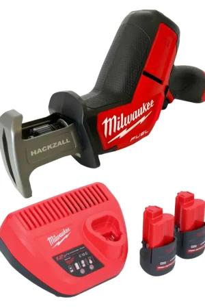 Milwaukee M12 CHZ-252 Scie sabre sans fil 12 V Brushless + 2x batterie 2,5 Ah + chargeur Expédié Aujourd'hui