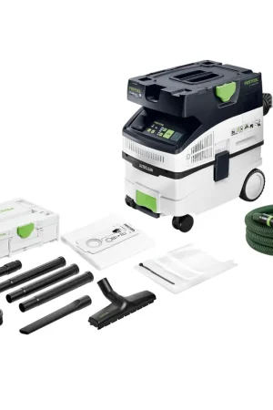 Offre Exclusive Festool CTL MIDI I AC Aspirateur mobile 1200 W 15 l AUTOCLEAN classe de poussière L ( 578545 ) + 7 pces Standard Kit de nettoyage ( 577257 )