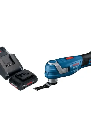 Bosch GOP 18V-34 Professional Cutter multifonctions sans fil 18 V Starlock Plus + 1x batterie ProCORE 4,0 Ah + chargeur Prix Réduit