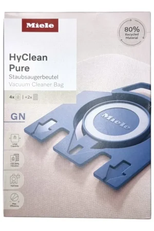 Offre Exclusive Miele HyClean Pure GN Sacs à poussière 4 pièces avec filtre ( 12421130 ) pour Complete C2 / C3 / Classic C1 / S8 / S5 / S2