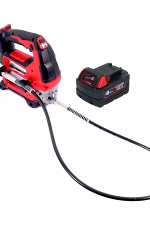 Pompe à graisse sans fil Milwaukee M18 GG-401 18 V 690 bar + 1x batterie 4,0 Ah - sans chargeur Must-Have