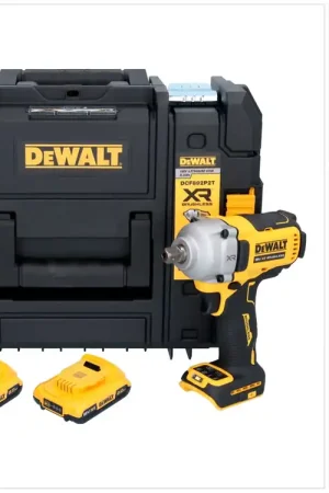 Acheter En Ligne Clé à chocs sans fil DeWalt DCF 892 D2T 18 V 813 Nm 1/2" sans balais + 2 batteries 2,0 Ah + chargeur + TSTAK