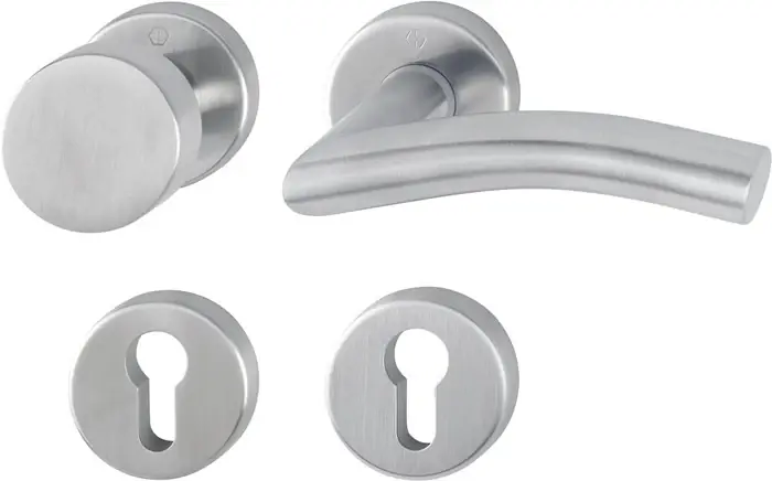 Affaire À Saisir Garniture rosace HOPPE Antwerpen E58/42KV/42KVS/1420Z acier inoxydable F69 ( 3000252909 )
