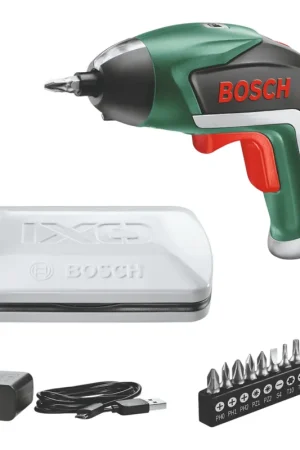 Visseuse sans fil Bosch IXO 5 3,6 V 4,5 Nm (06039A8000) + jeu de 10 embouts + chargeur + coffret Meilleure Vente