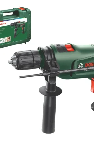 Prix Bas Perceuse à percussion Bosch EasyImpact 630 630 watts 15 Nm + coffret ( 0603133100 )