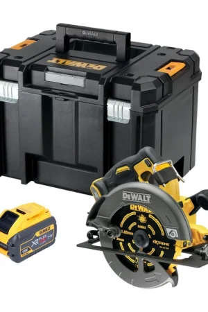 Super Prix Scie circulaire sans fil 54V XR FlexVolt 190 mm Brushless + lame + TSTAK DeWALT DCS 578 NT - sans batterie, sans chargeur
