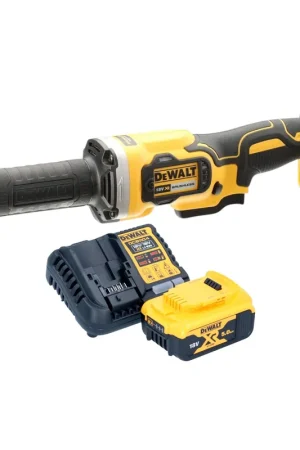 Offre Limitée Meuleuse droite sans fil DeWalt DCG 426 P1 18 V Brushless + 1 batterie 5,0 Ah + chargeur