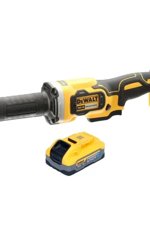 Bon Plan Meuleuse droite sans fil DeWalt DCG 426 N 18 V Brushless + 1 batterie Powerstack 5,0 Ah - sans chargeur