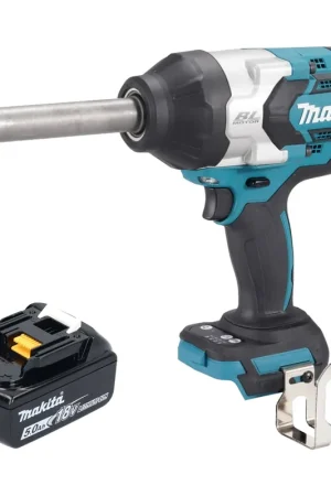 Bon Marché Visseuse à chocs sans fil Makita DTW 1005 T1 18 V 1360 Nm 3/4" Brushless + 1 batterie 5,0 Ah - sans chargeur