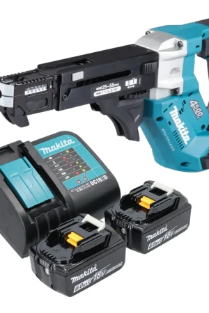Visseuse sans fil Makita DFR 552 SG 18 V 25 - 55 mm Brushless + 2 batteries 6,0 Ah + chargeur Prix Réduit