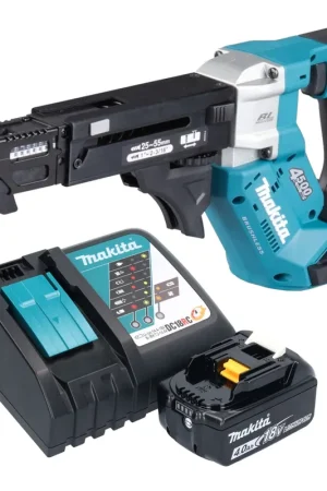 Visseuse sans fil Makita DFR 552 RM1 18 V 25 - 55 mm Brushless + 1 batterie 4,0 Ah + chargeur Prix Cassé