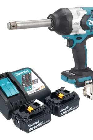 Affaire À Saisir Visseuse à chocs sans fil Makita DTW 1005 RM 18 V 1360 Nm 3/4" Brushless + 2 batteries 4,0 Ah + chargeur